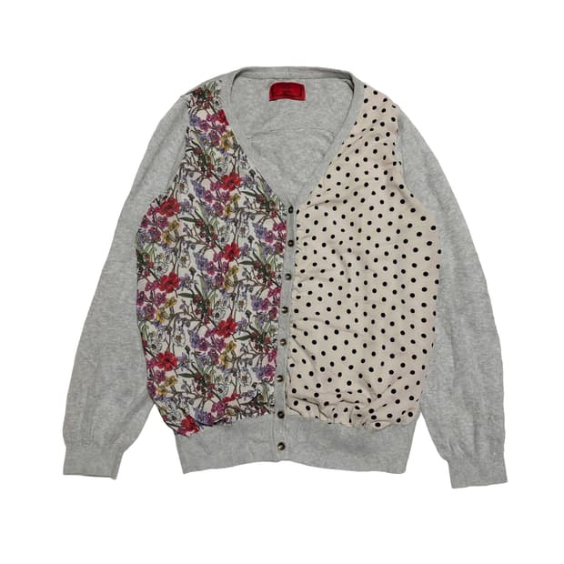 Somari Dot & Flower cardigan