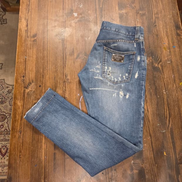 돌체앤가바나 디스트로이드 데님