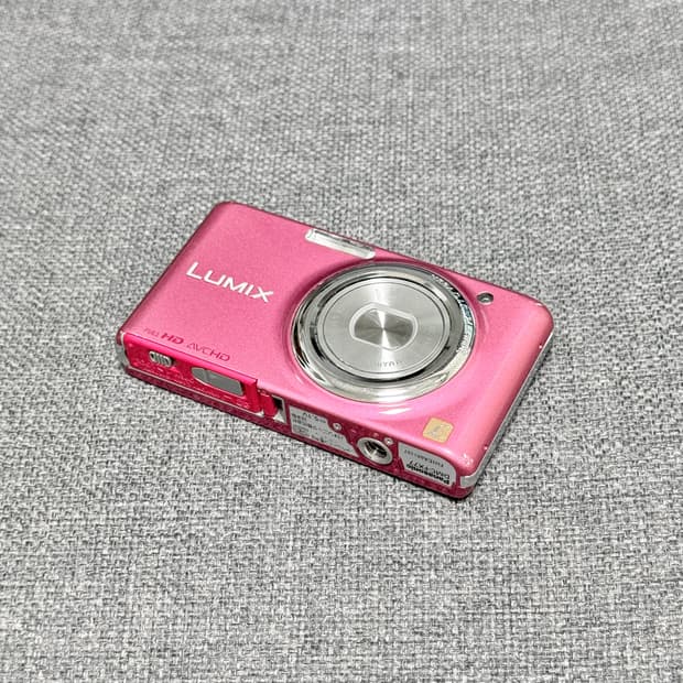 파나소닉 루믹스 DMC-FX77 핑크 빈티지디카