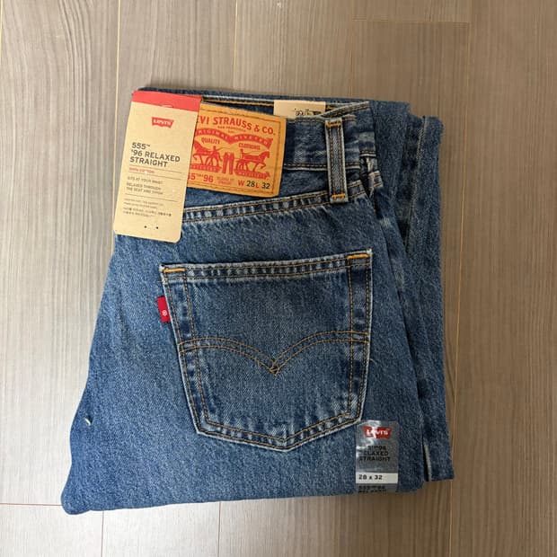 (28) 리바이스 555 96 릴랙스 스트레이트 A7223-0002