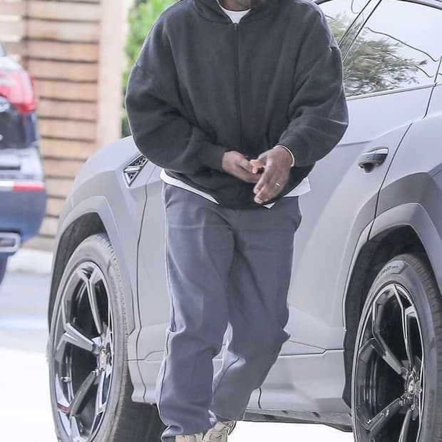 yeezy gap 더블레이어 후드집업 그레이 xl