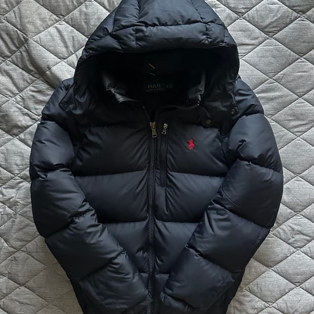 폴로 랄프로렌 고햄 패딩 XS