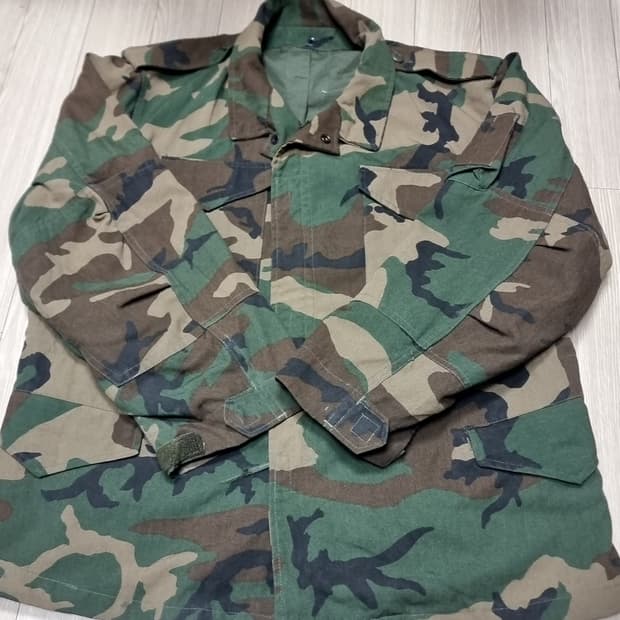 미군 밀리터리 m51 방염 카모플라쥬 자켓(105-110)