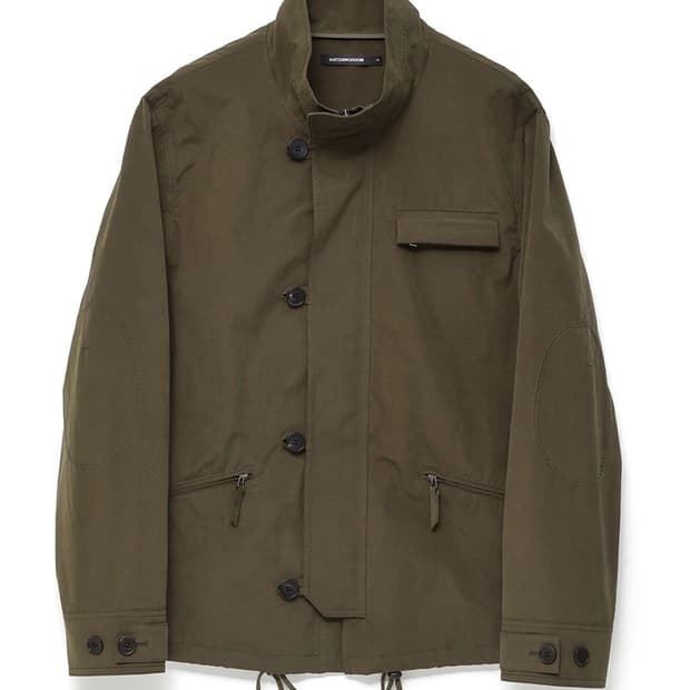 해칭룸 레귤러 파카 다크 카키