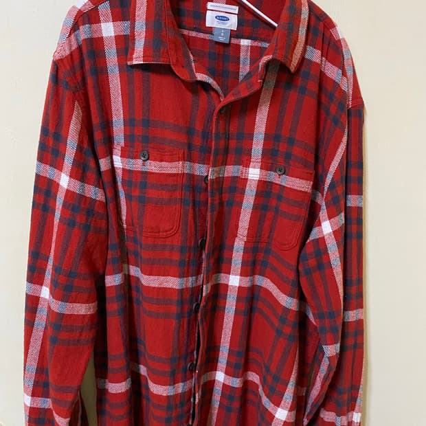 빈티지 플라넬 셔츠