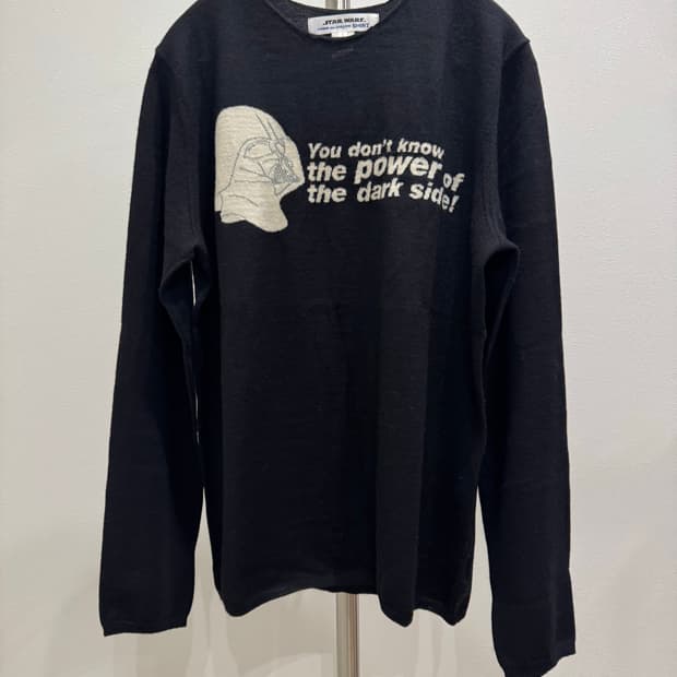 꼼데가르송 셔츠 스타워즈 니트 스웨터