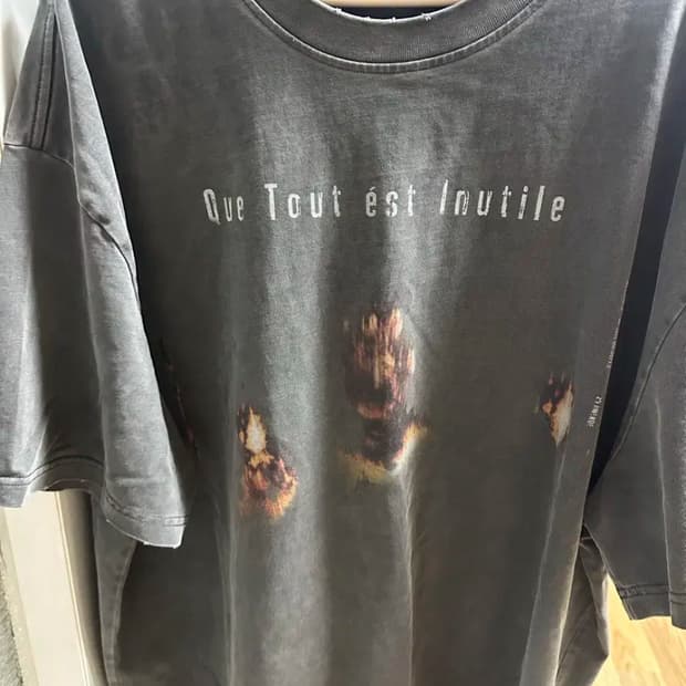 어웬드 볼륨 티셔츠 2사이즈