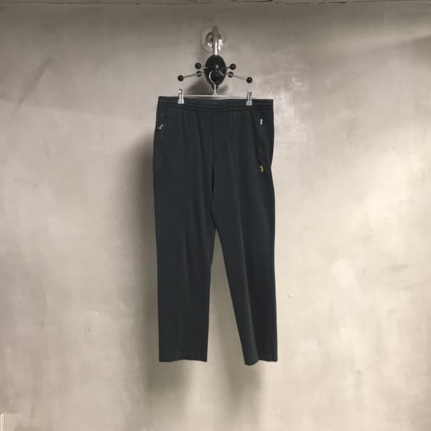폴로 랄프로렌 블랙 스웨트 팬츠 L