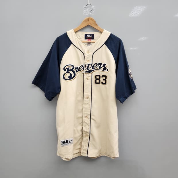 MLB 밀워키 브루어스 야구 유니폼