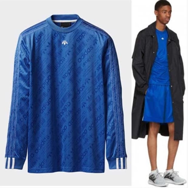 아디다스X알렉산더왕 져지티셔츠