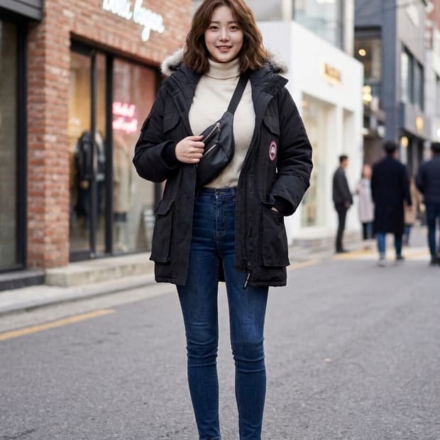 캐나다구스 익스페디션 파카 우먼 블랙