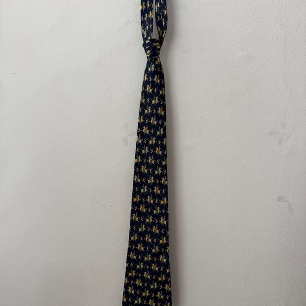 Salvatore Ferragamo 실크 넥타이 Made in Italy