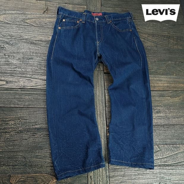 [리바이스] 타입원 루즈 스트레이트 데님 팬츠 청바지 M19075
