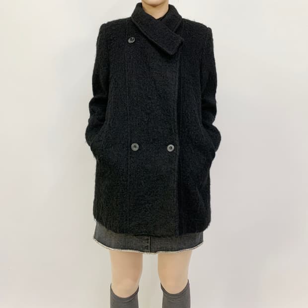 90's SEGGETTO 모헤어 울 코트