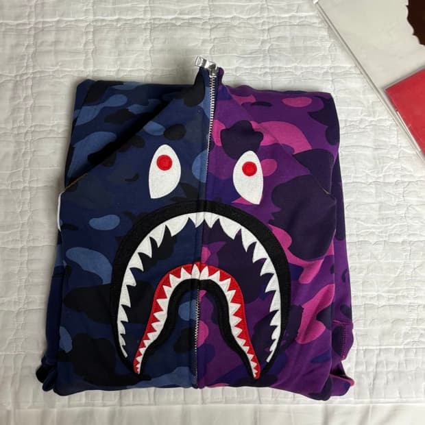 베이프 후드집업 아수라