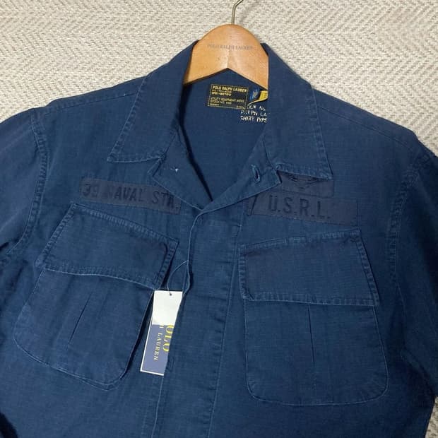 폴로 랄프로렌 립스탑 필드 야상 자켓(Aviatr nvy)