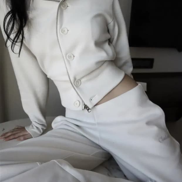 클라따 메이드 트레이닝 세트 크림