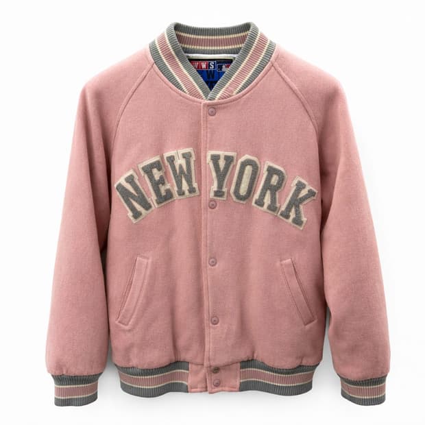 MLB 뉴욕 야구 점퍼 핑크 100-105
