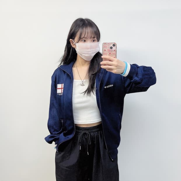 아디다스 잉글랜드 트랙탑 져지 네이비