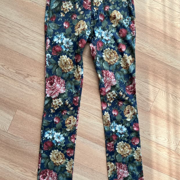 Junya watanabe floral jeans