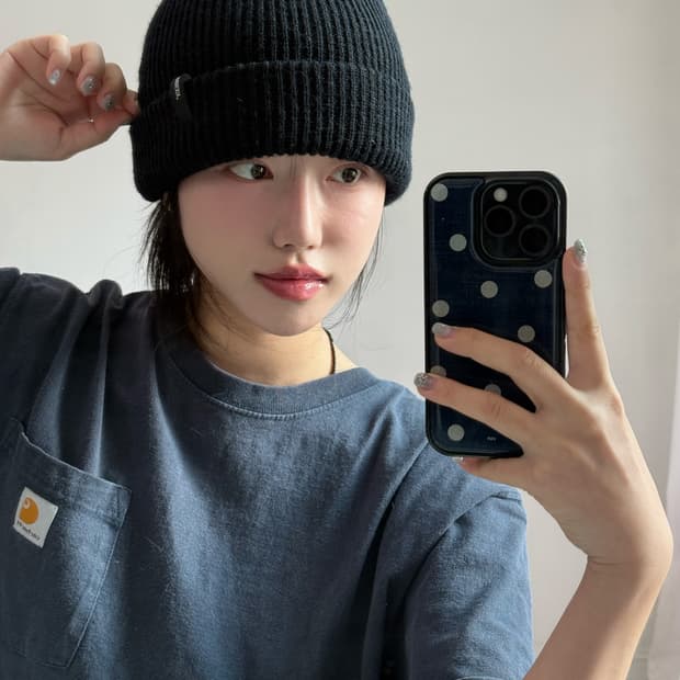 브라운브레스 블랙 비니