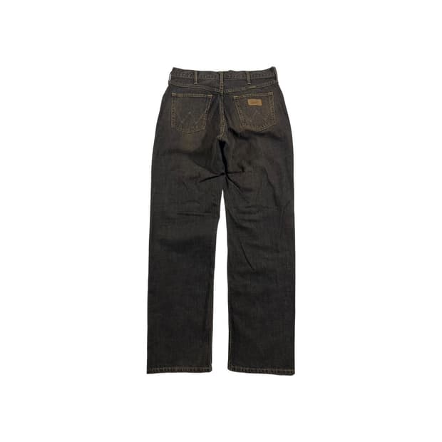 [Wrangler] 랭글러 재팬 브라운워싱 데님팬츠