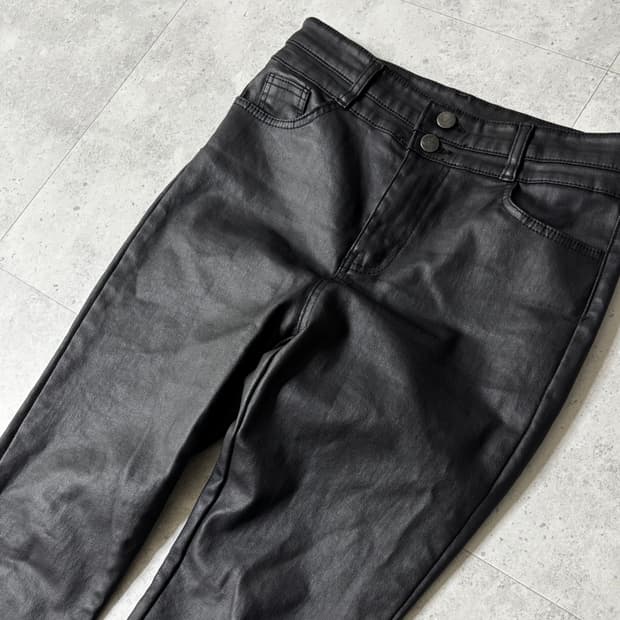 블랙 코팅진 슬림핏 30사이즈