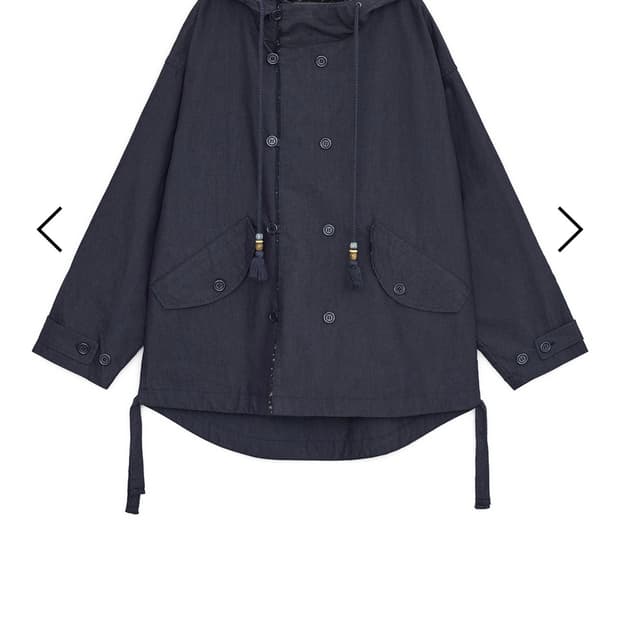 허그유어스킨 워시드 필드 자켓 네이비