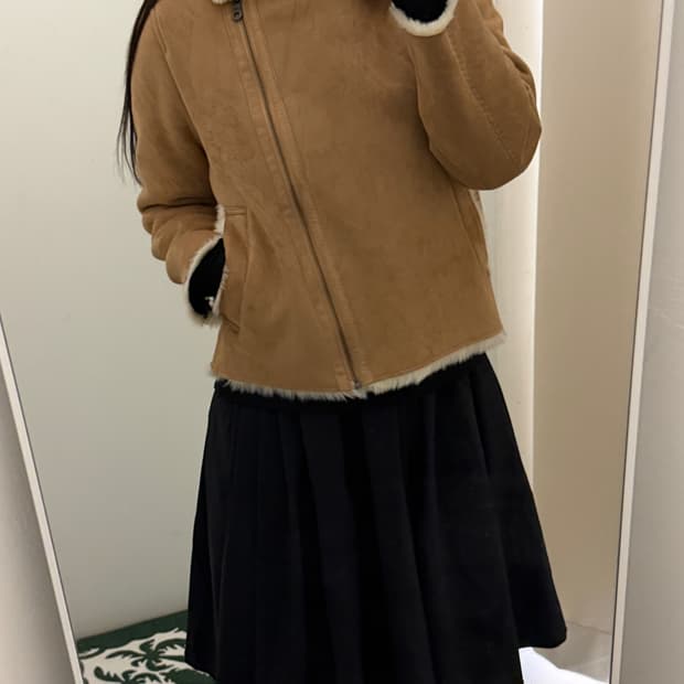 일본빈티지 무스탕 자켓