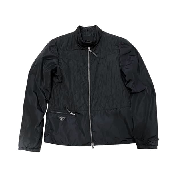 Triangle Logo Quilted Jacket