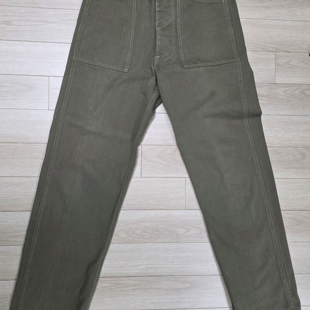 버즈릭슨 헤링본 퍼티그 팬츠