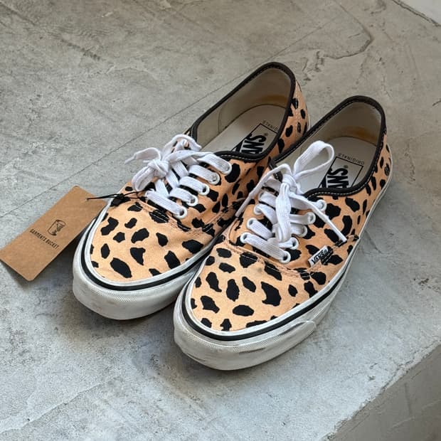 반스 x 와코마리아 레오파드 어센틱