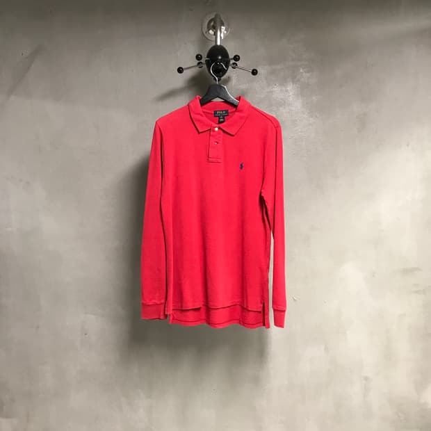 폴로 랄프로렌 PK 긴팔 카라티 레드 XL18-20