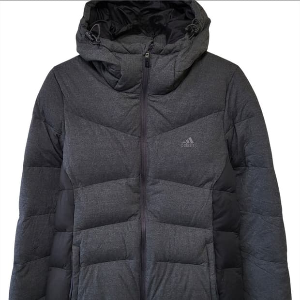 아디다스 구스다운패딩잠바 95-100 거위털점퍼
