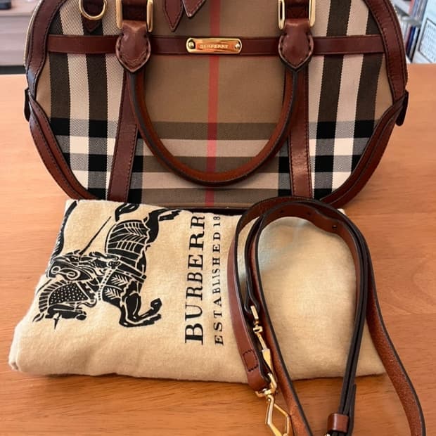 Burberry 버버리 클래식 체크 볼링백