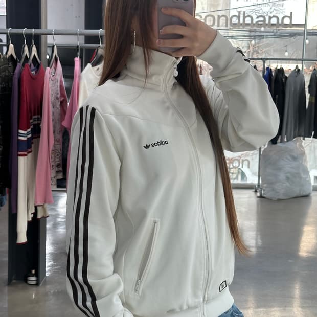 아디다스 크림브라운 베켄바우어 져지