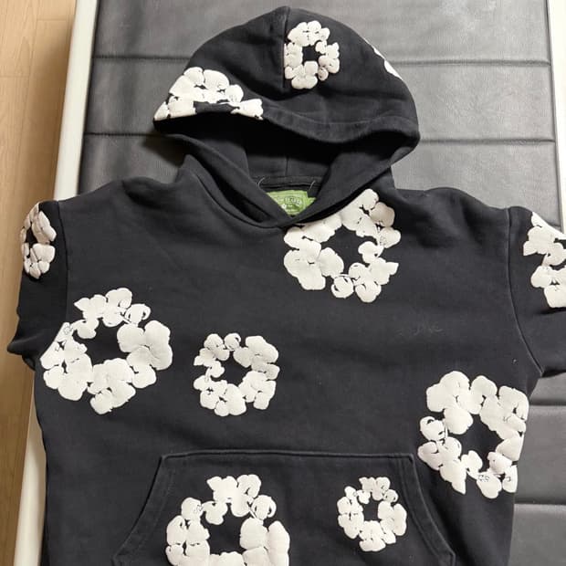 데님티어스 후드티 블랙 M