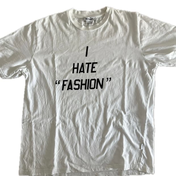 써네이 i hate fashion 티셔츠 (L)