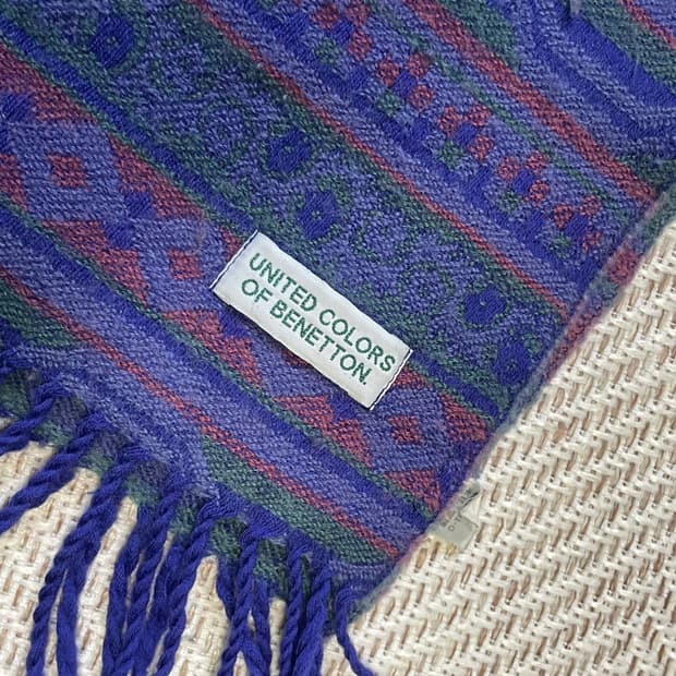 빈티지 에스닉 머플러 