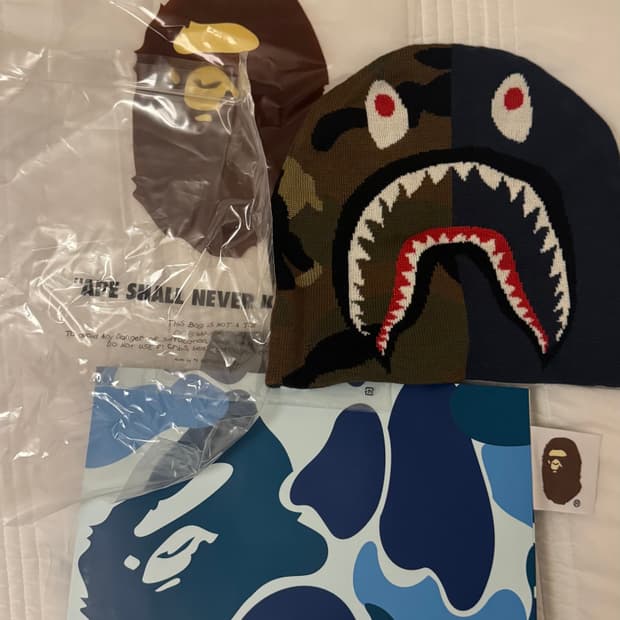 Bape 샤크 비니 / 유니클로 비니 (덤) 