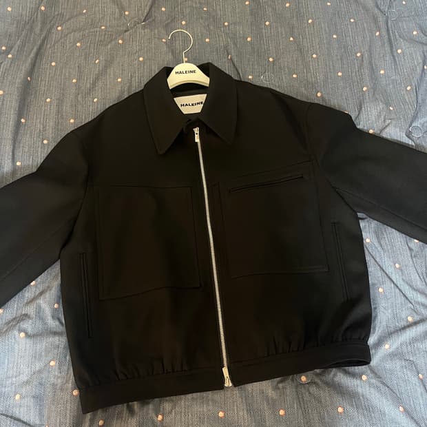 (1) 알렌느 3D 울 블루종 블랙 ver4