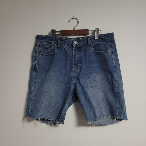 (34) COVERNAT 커버낫 청바지 데님 컷오프 반바지 XL