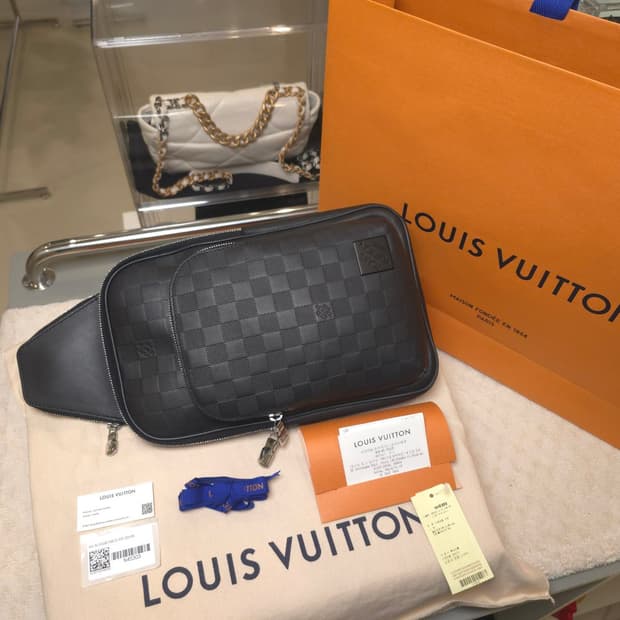 [정품] 루이비통 에비뉴 슬링 백 다미에 인피니티