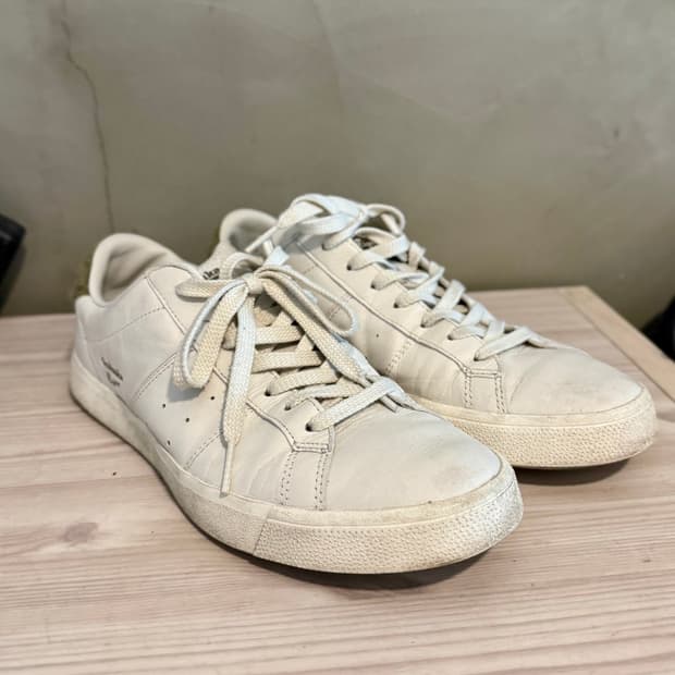 오니츠카 타이거 론쉽 화이트 그린힐팁