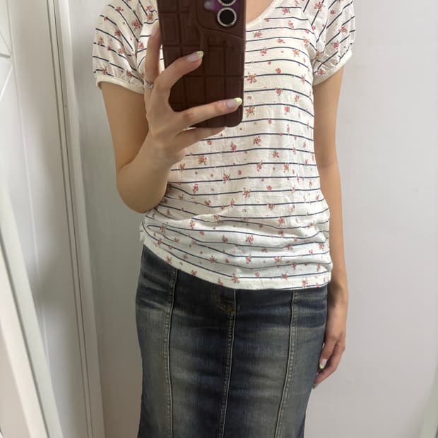 vintage floral t