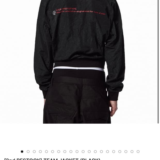 (M) Etce 팀 자켓 team jacket