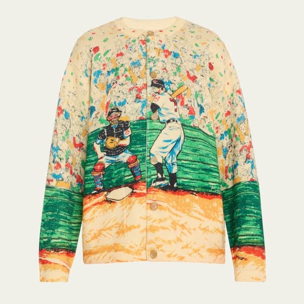 Bode slugger cardigan (M)