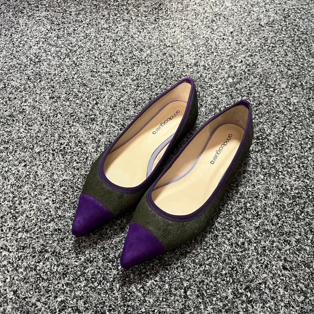 annabaiguera 안나바이게라 송치 플랫슈즈 38 미사용