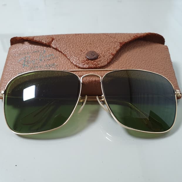 1960s 미제 바슈롬 레이벤 카라반 RAY BAN 선글라스
