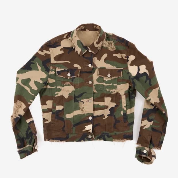 2) 선데이오프클럽 카모플라주 자켓 - woodland